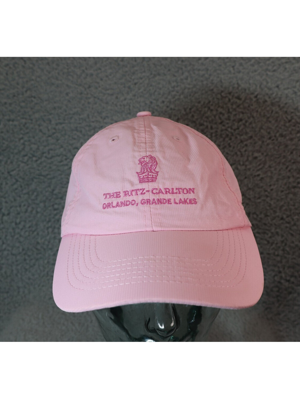 The Ritz Carlton Hat Cap OSFM Pink Orlando Grande Lakes